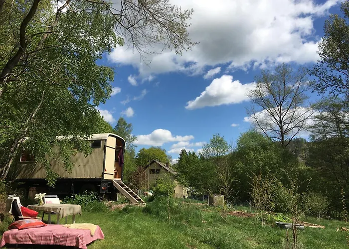 Kuscheliger Zirkuswagen Im Wildgarten * Witzenhausen