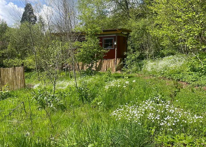 Kuscheliger Zirkuswagen Im Wildgarten Luxussátor Witzenhausen